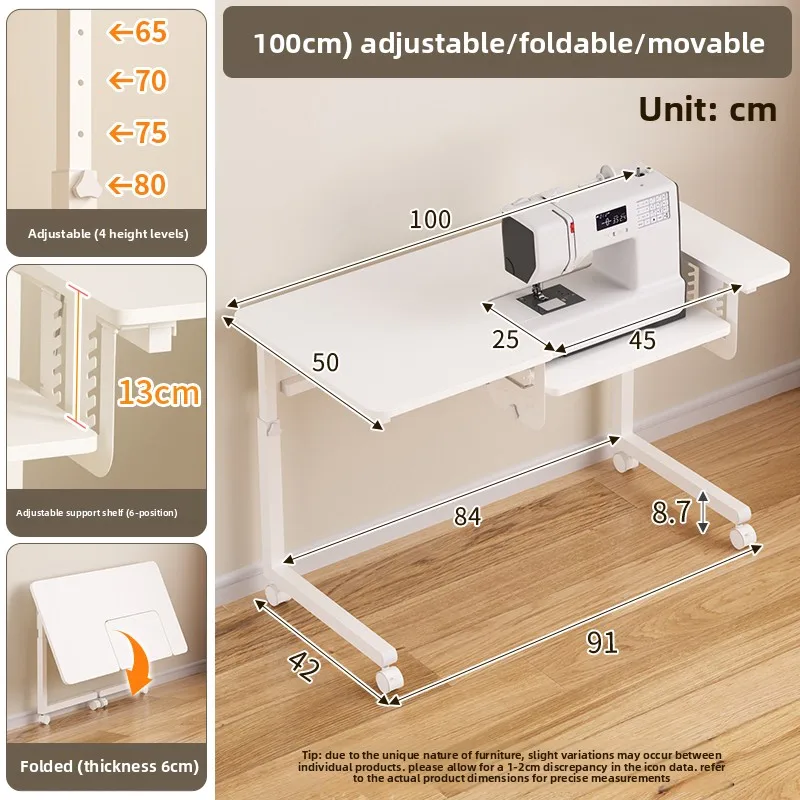 Sewing - Mesa de Costura Ajustável para Casa,