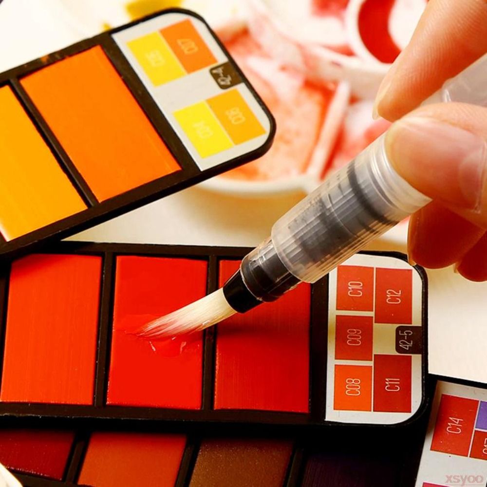 Conjunto de tintas de aguarela - Watercolor Paint Set Solid Pigment avaliação e preço