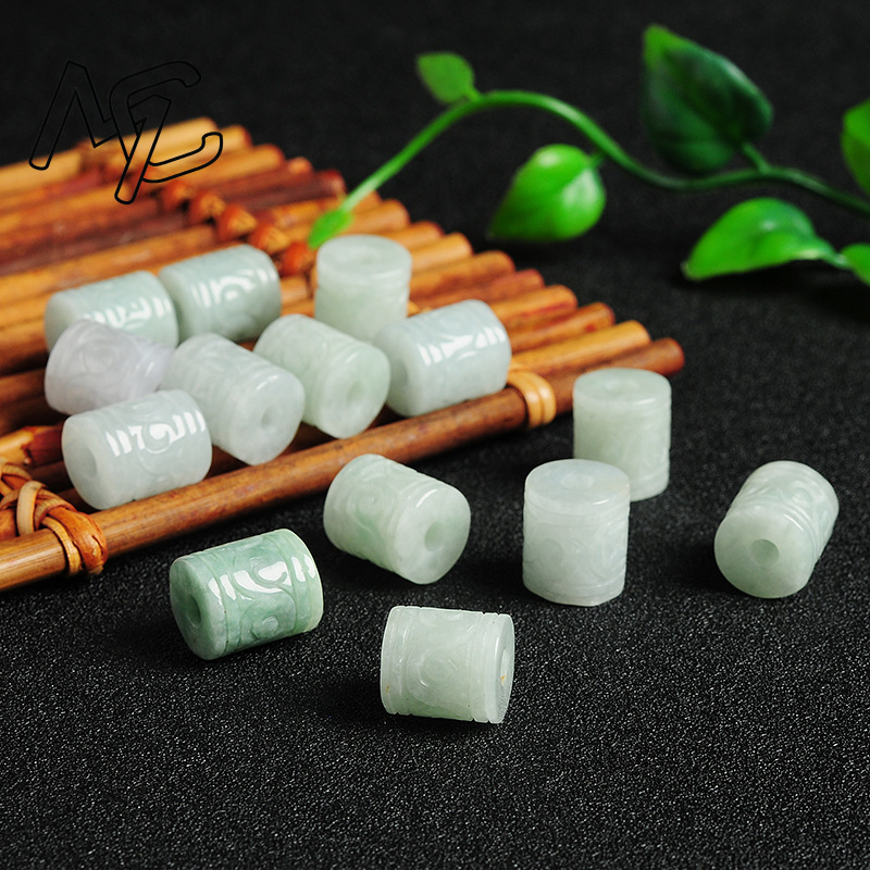 5 peças de jadeíte birmanesa n - Beading avaliação e preço