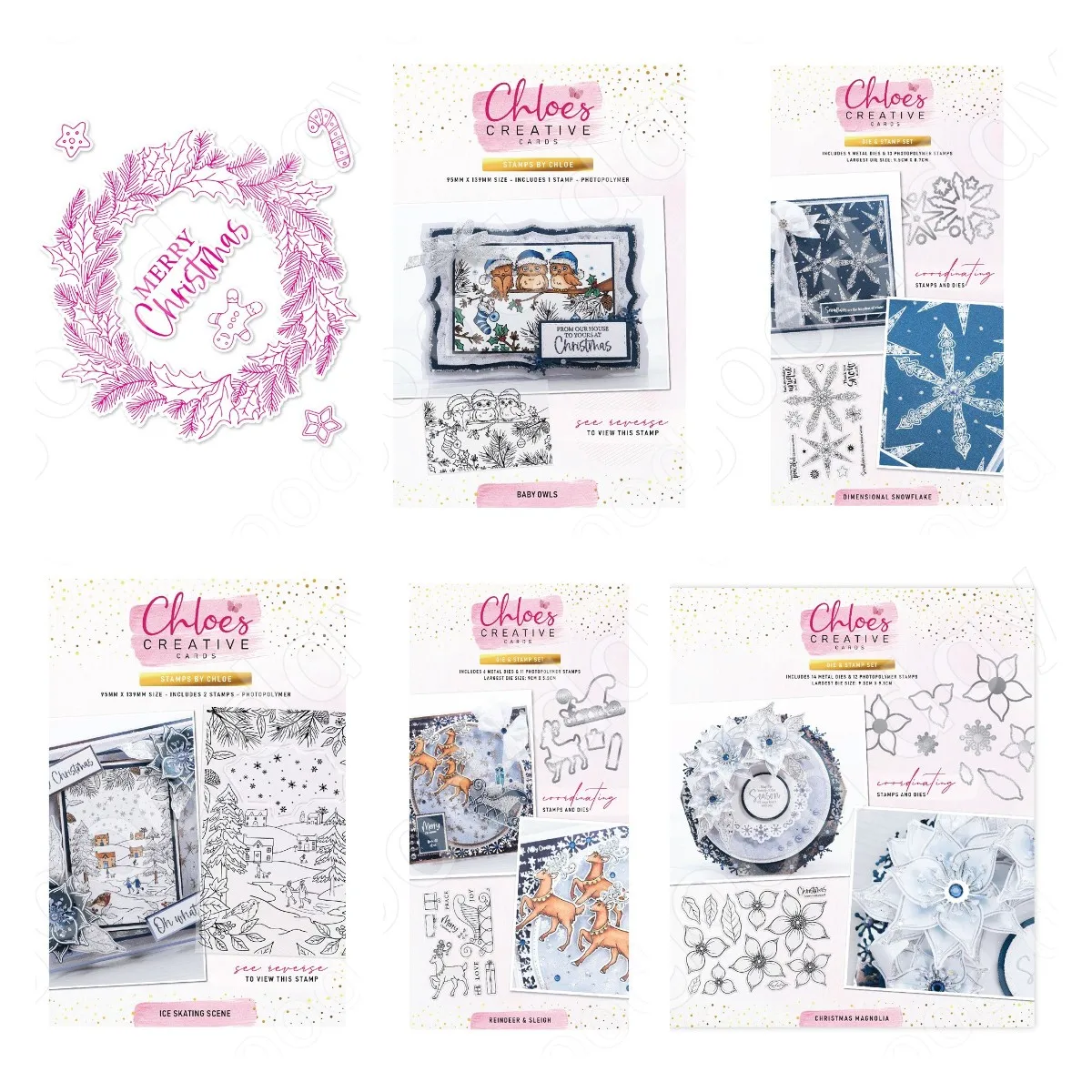 Novo natal elk floco de neve g - Clear Silicone Stamps For Card Making avaliação e preço