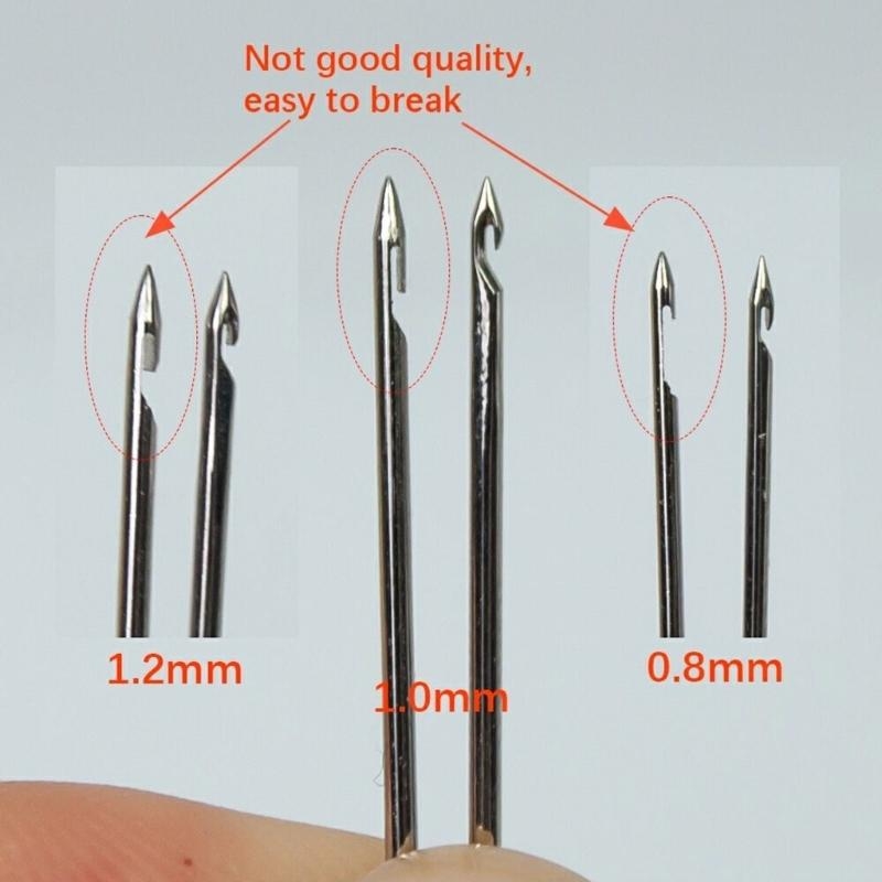 Gancho bordado Gancho miçangas - Wooden Crochet Hooks Ergonomic Handle avaliação e preço