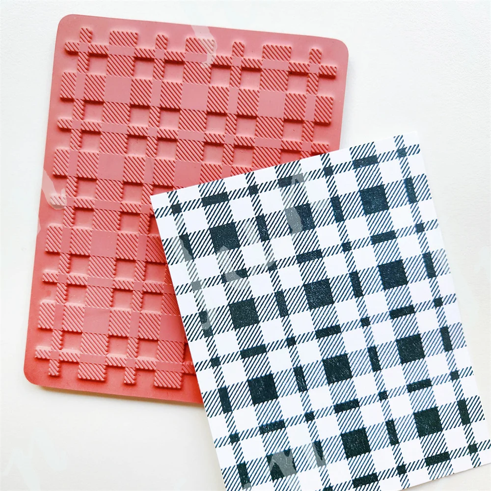 Selo de fundo de flanela, novo - Clear Silicone Stamps For Card Making avaliação e preço