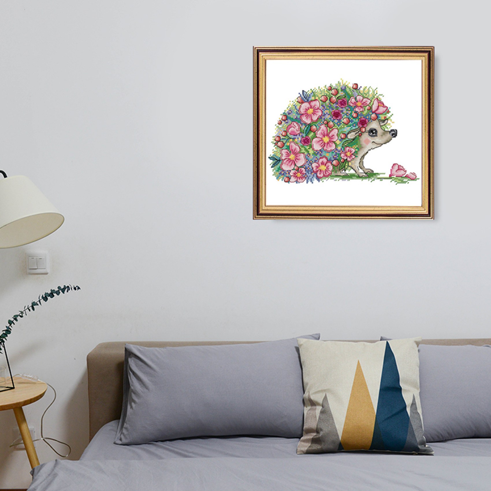 Kits de ponto cruz com desenho - Cross Stitch Stamped Kits Beginners avaliação e preço