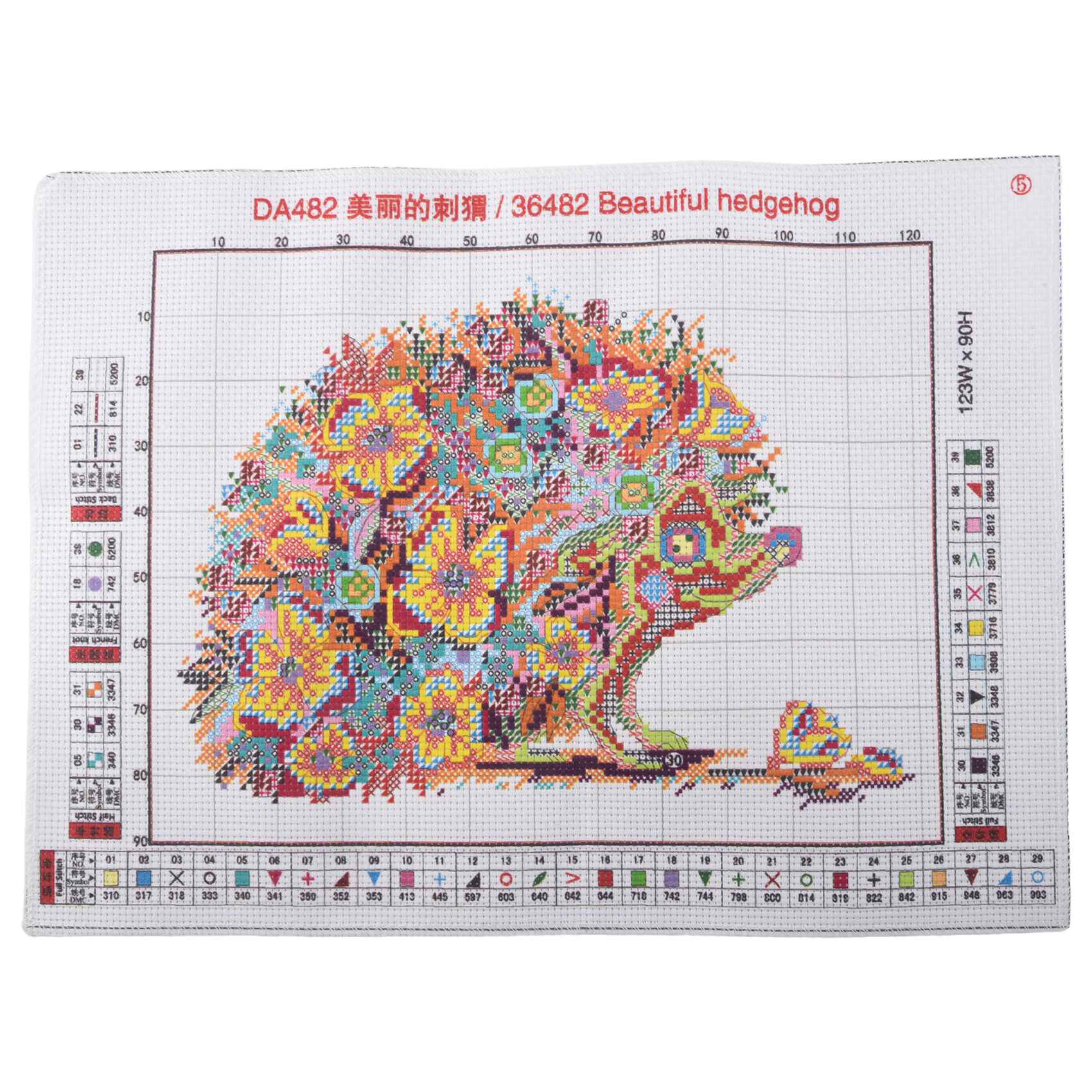 Kits de ponto cruz com desenho - Cross Stitch Stamped Kits Beginners avaliação e preço