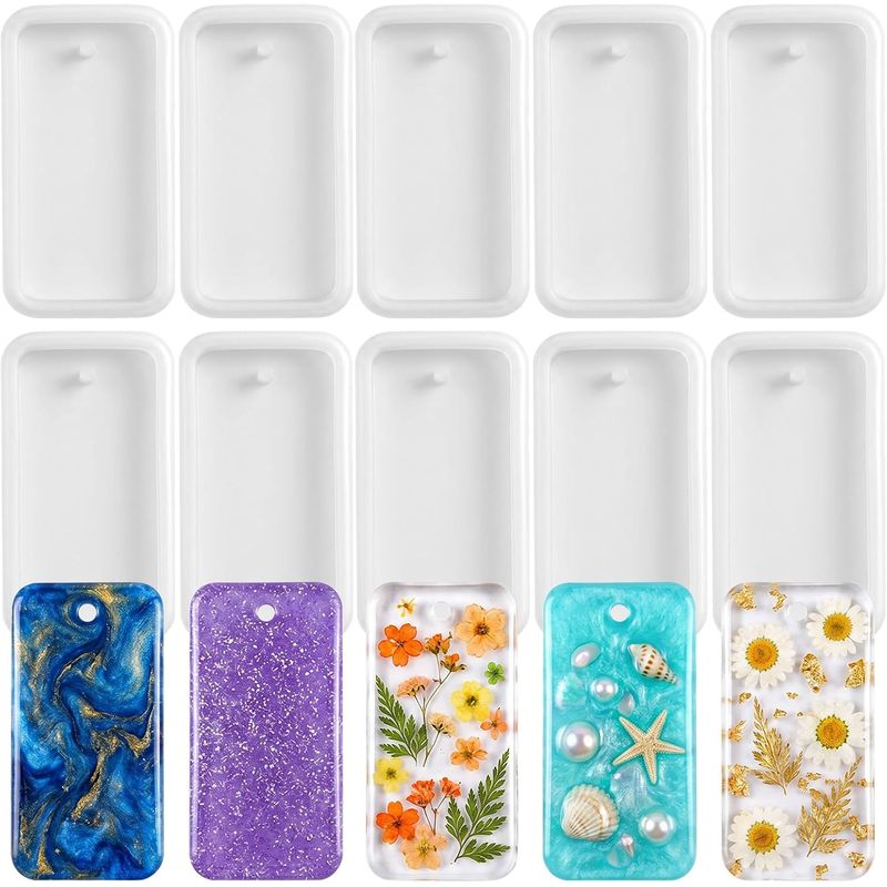 10 moldes para fundição de joi - Silicone Epoxy Resin Molds Set avaliação e preço