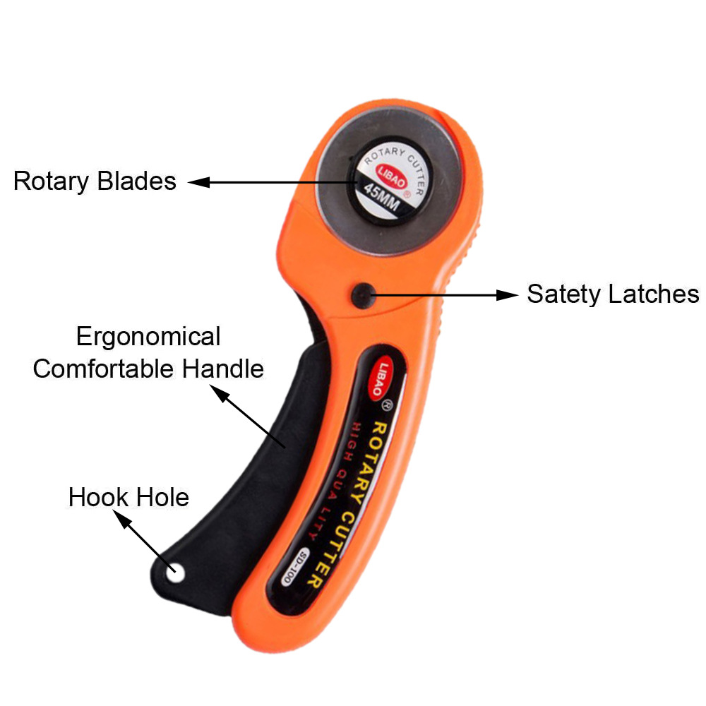 Lâminas de 45 mm para cortador - Rotary Cutter For Fabric 45Mm avaliação e preço