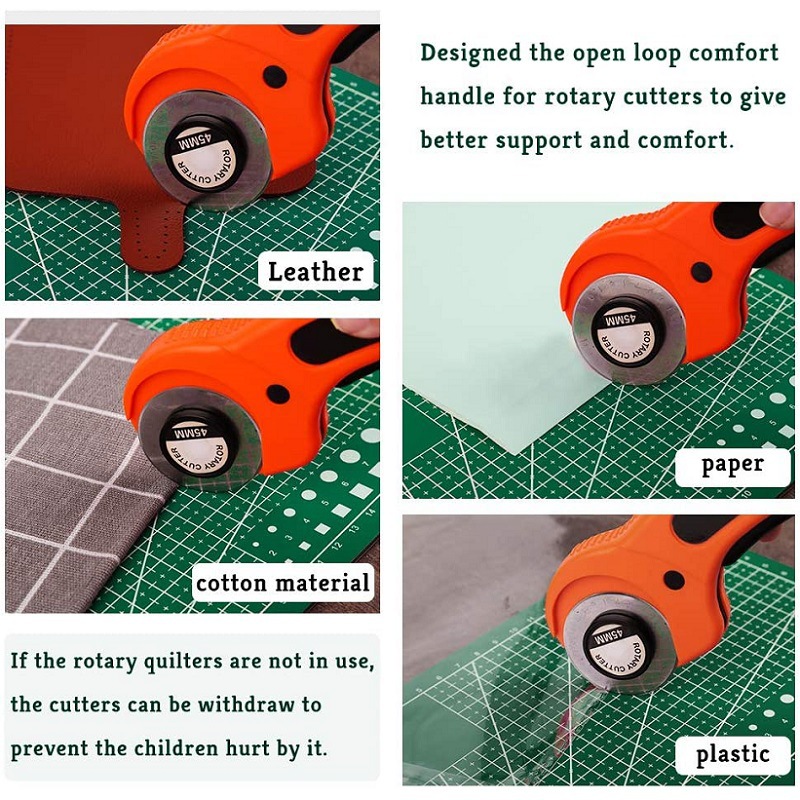 Lâminas de 45 mm para cortador - Rotary Cutter For Fabric 45Mm avaliação e preço