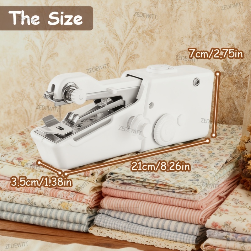 Máquina de costura elétrica po - Mini Electric Sewing Machine Handheld avaliação e preço