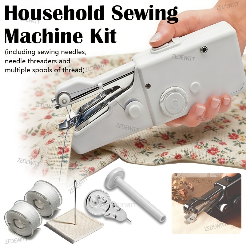 Máquina de costura elétrica po - Mini Electric Sewing Machine Handheld avaliação e preço