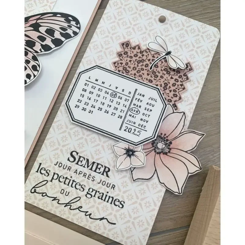 Francês transparente claro sil - Clear Silicone Stamps For Card Making avaliação e preço