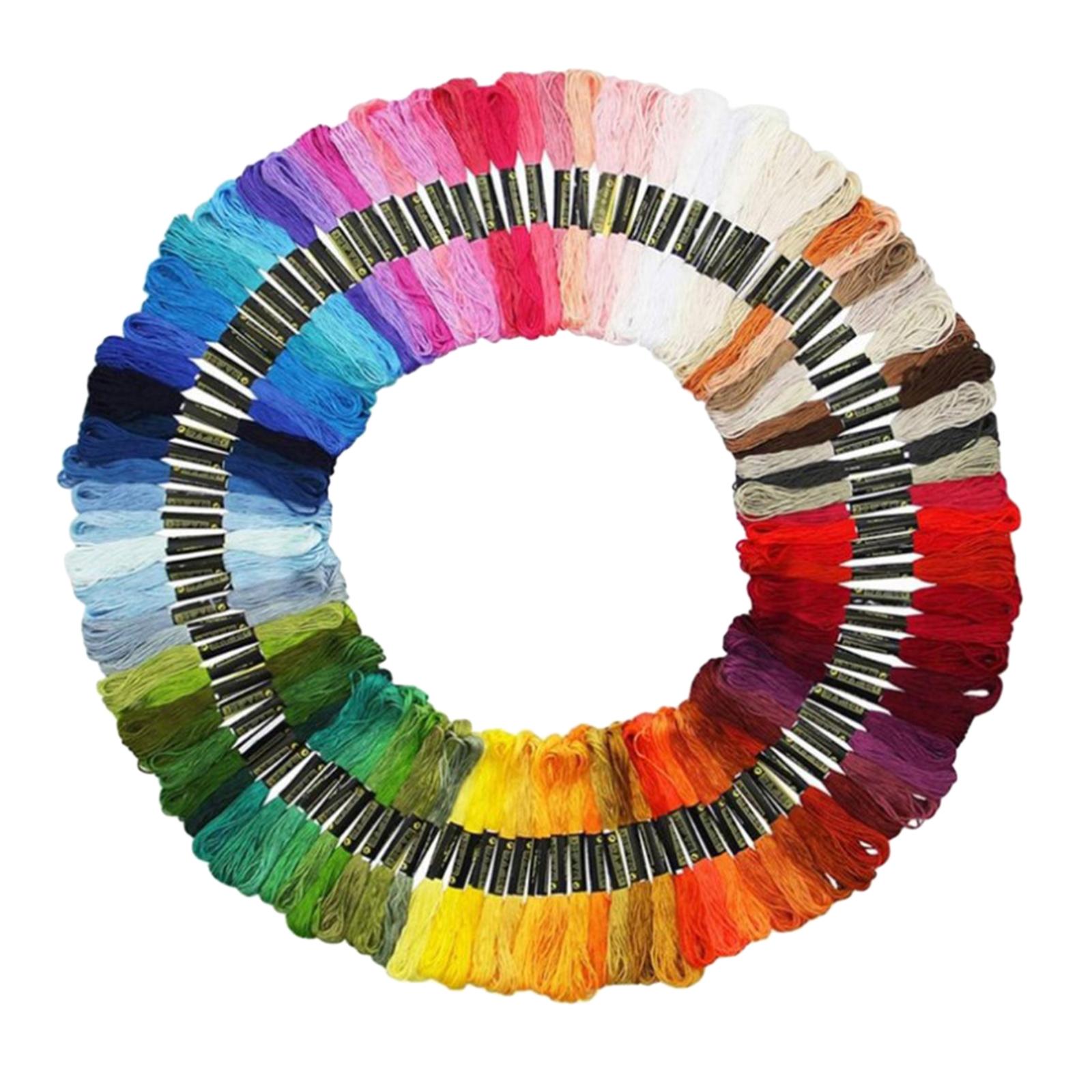 Fio de Algodão para Bordado, 1 - Cotton Embroidery Thread Skeins avaliação e preço