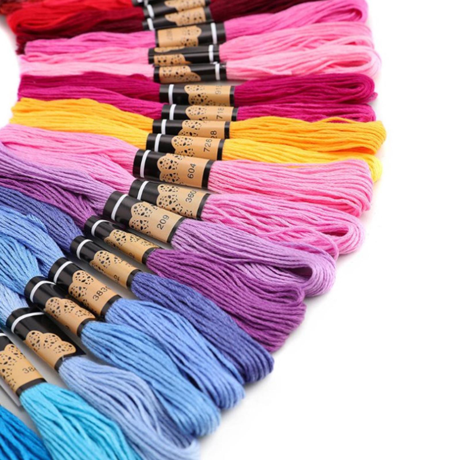 Fio de Algodão para Bordado, 1 - Cotton Embroidery Thread Skeins avaliação e preço