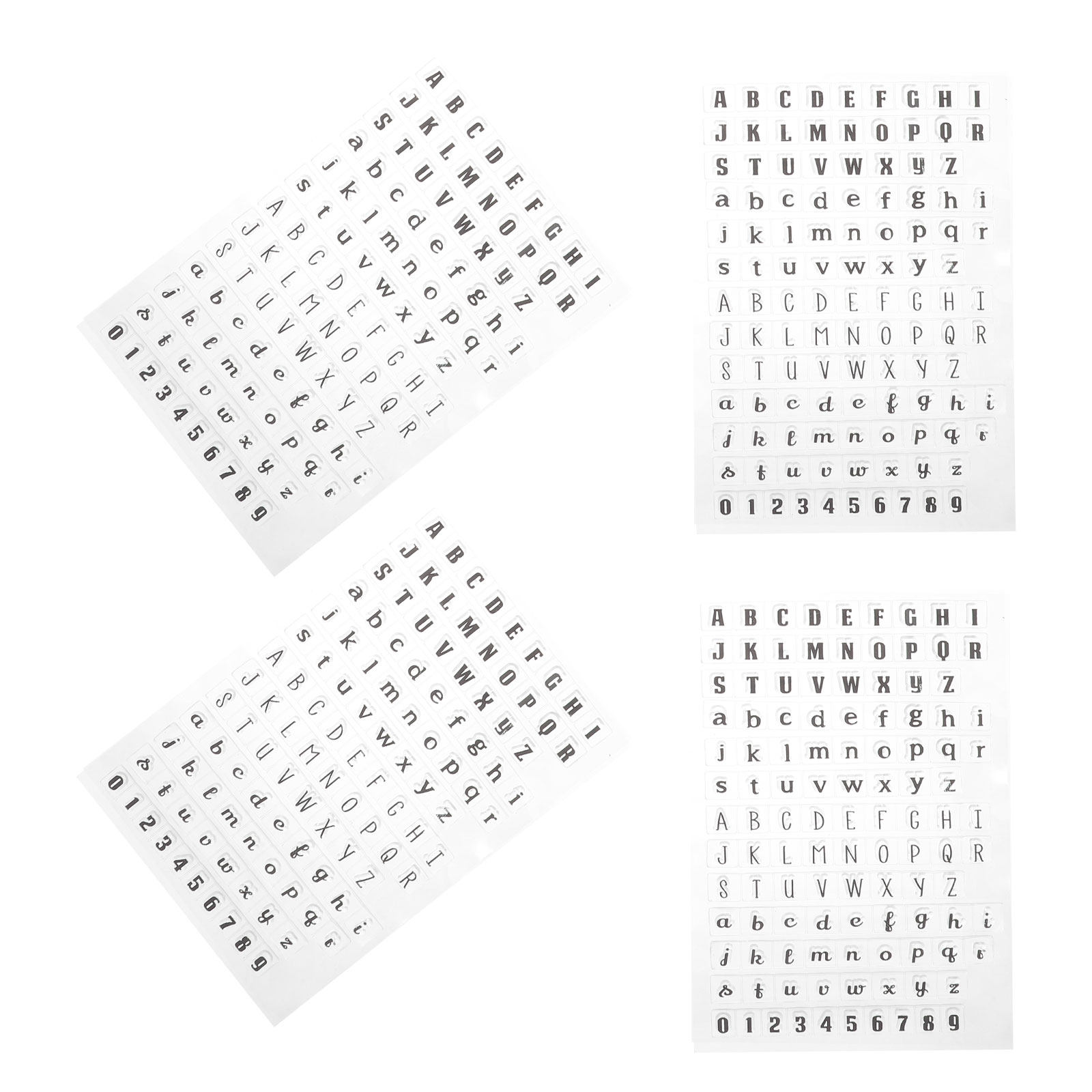 4 carimbos de silicone transpa - Clear Silicone Stamps For Card Making avaliação e preço