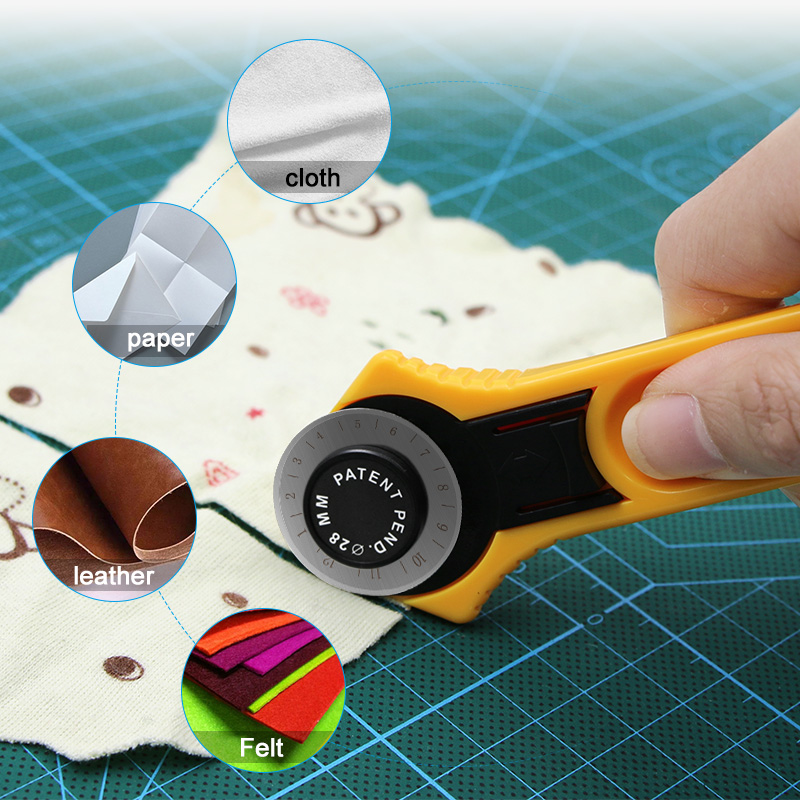 Cortador rotativo de 28mm /45m - Rotary Cutter For Fabric 45Mm avaliação e preço