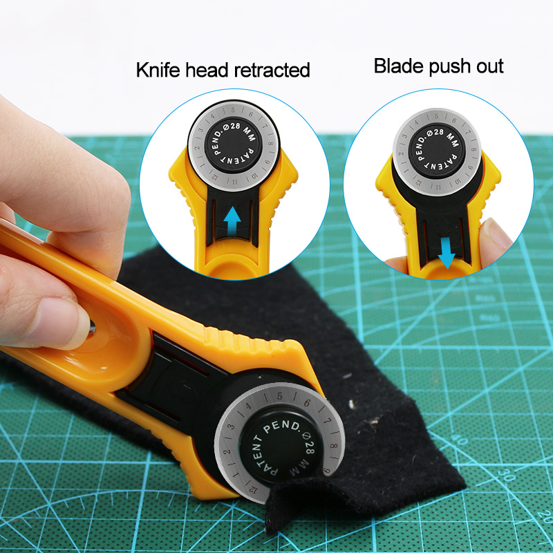 Cortador rotativo de 28mm /45m - Rotary Cutter For Fabric 45Mm avaliação e preço