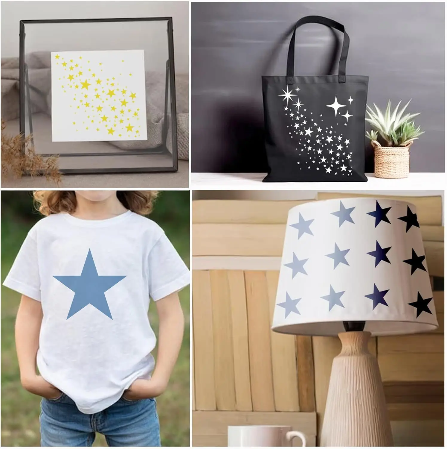 1-5 Sacos de Estêncil de Estre - Scrapbooking avaliação e preço