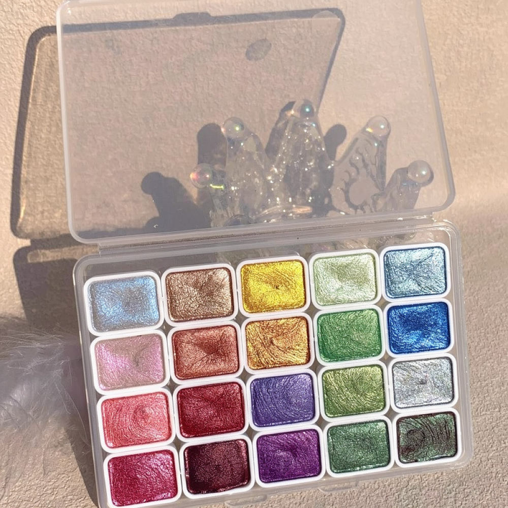 Conjunto de pigmentos sólidos  - Watercolor Paint Set Solid Pigment avaliação e preço