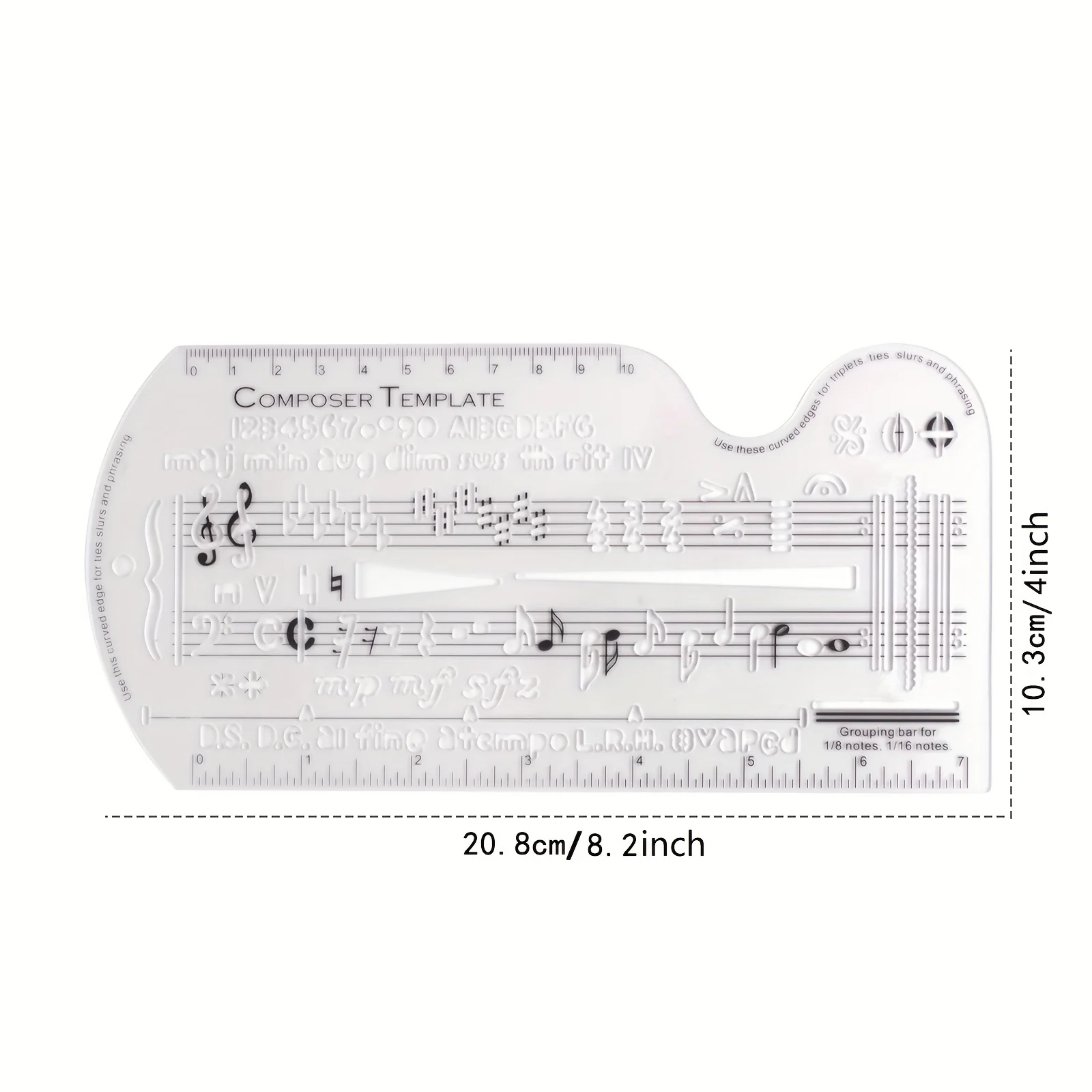 1PC Régua Multifuncional de Ci - Craft Tools avaliação e preço