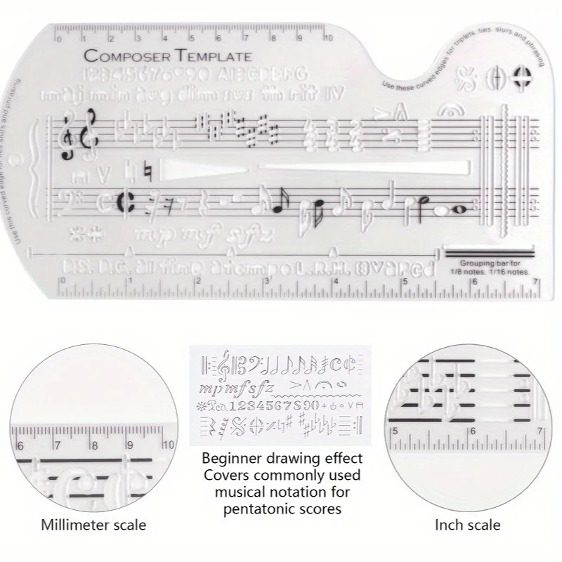 1PC Régua Multifuncional de Ci - Craft Tools avaliação e preço