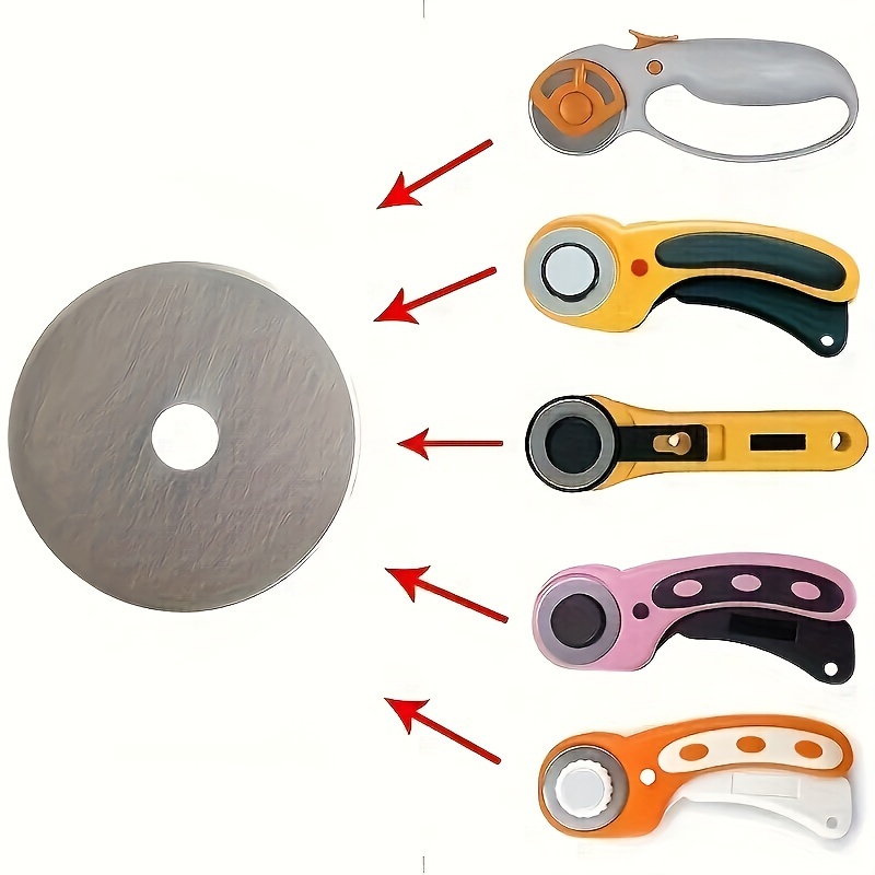 5PCS 45MM Cortador Rotativo Mu - Rotary Cutter For Fabric 45Mm avaliação e preço