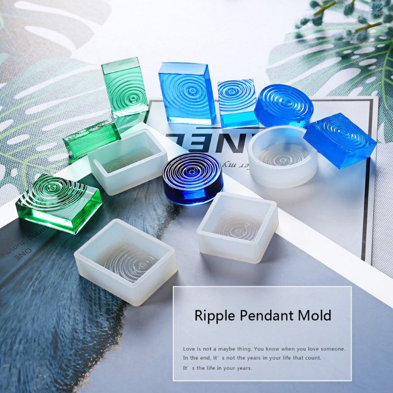 Moldes de silicone para ondula - Silicone Epoxy Resin Molds Set avaliação e preço
